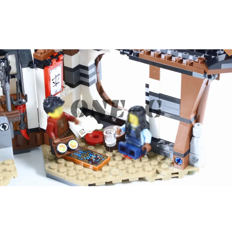 Совместимость с legoinglys ninjago 70627 строительные блоки 10584 кирпичи Дракон Forge