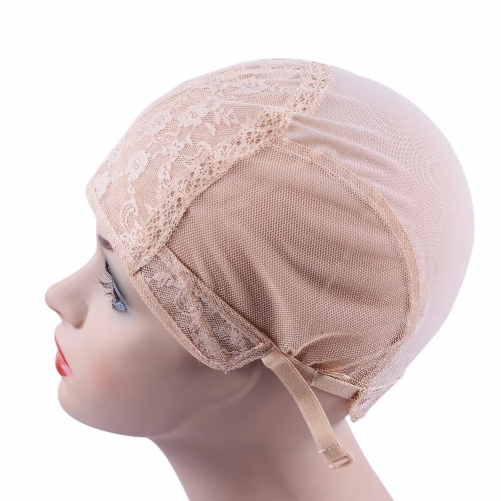 Blonde Wig Cap for Making Wigs with Adjustable Strap on the Back Weaving Cap  Glueless Wig Caps Good Quality Hair Nets images - 6