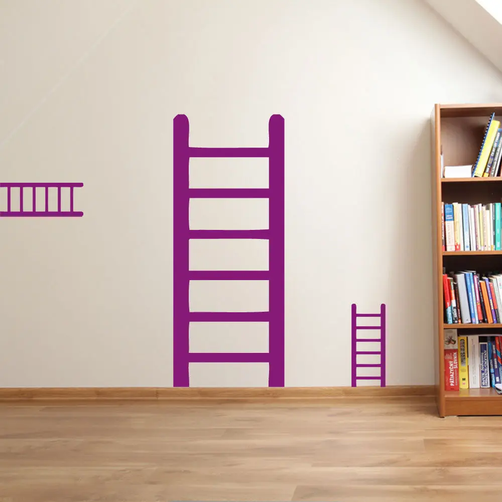 Muro Adesivi Adhesivos De Pared 3 комплекта лестница Наклейка на стену длина 1 м увеличивающие