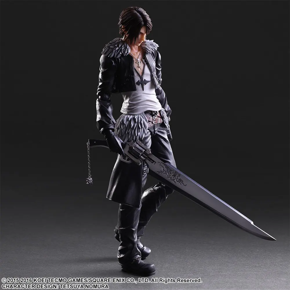Бледный искусств Кай FINAL FANTASY DISSIDIA Шквал Leonhart ПВХ фигурку Коллекционная модель игрушки