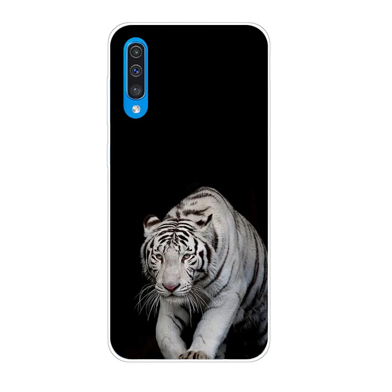 Чехол для Samsung galaxy A50 силиконовая Мягкая задняя крышка из ТПУ с драгоценным