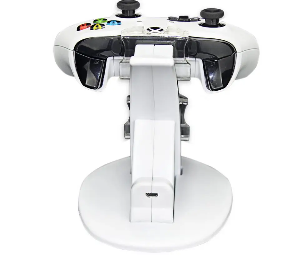2017 Горячая продажа для Microsoft Xbox One S тонкий контроллер двойной док-станция зарядки