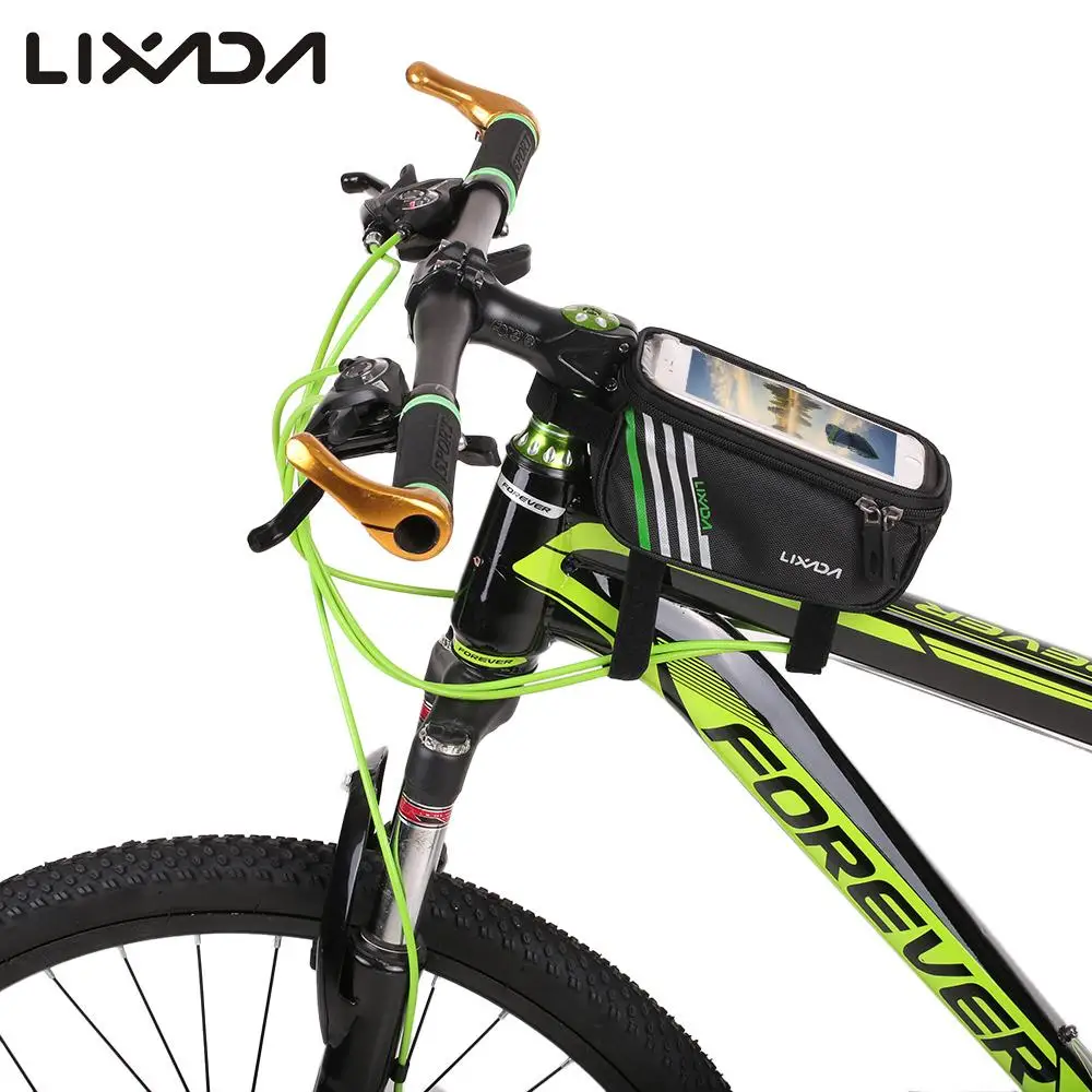 Велосипедная сумка Lixada для горного велосипеда на верхнюю трубу передней рамы