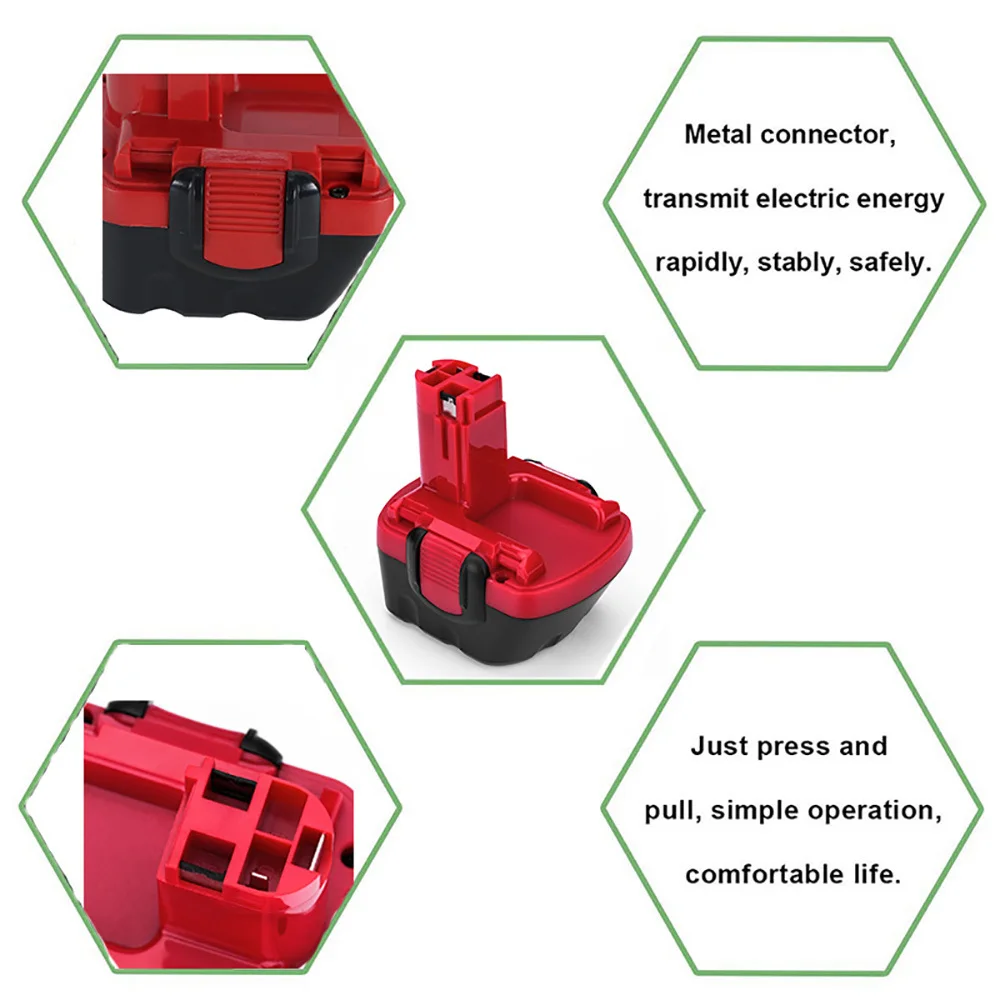 Аккумулятор 12 в 2000 мАч для Bosch GSR В GLI AHS GSB PSR 12VE аккумулятор BAT043 BAT045 BAT046 BAT049 BAT120 BAT139 |
