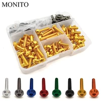 motorcycle fairing bolts nuts kit body fastener clips screws for bmw s1000r s1000 benelli be300 be600 tntbe 300 600 accessories