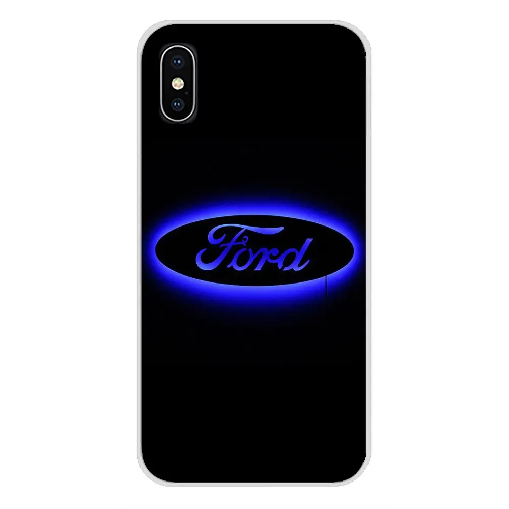 Аксессуары чехлы для телефонов Apple iPhone X XR XS MAX 4 4S 5 5S 5C SE 6 6S 7 8 Plus ipod touch Ford Mustang Logo |