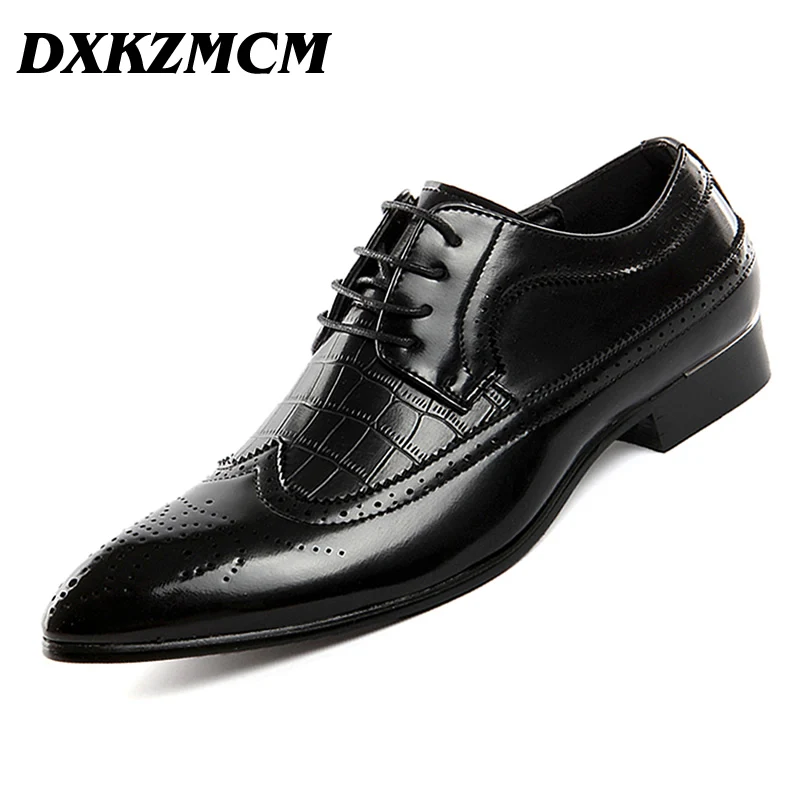 DXKZMCM/мужские дизайнерские модельные туфли из искусственной кожи Классическая