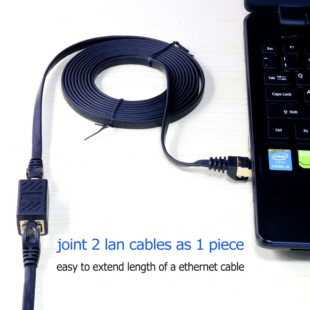 Коннектор xintylink rj45, двойной ethernet-адаптер rg45 cat6 cat5e, удлинитель сети rg rj 45, удлинитель stp lan, гнездо (art.: 7a80e31b7) - 7a80e31b7