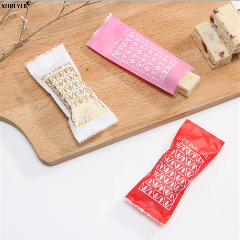 XHRLYLB 100 шт. Аксессуары для выпечки мешок конфет Nougat пластиковая машина