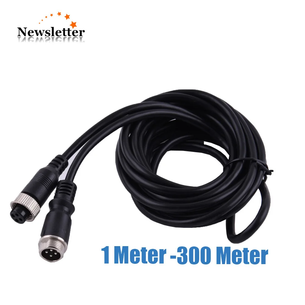 4 pin Aviation Connector Video cable for CCTV Camera Mobile DVR |