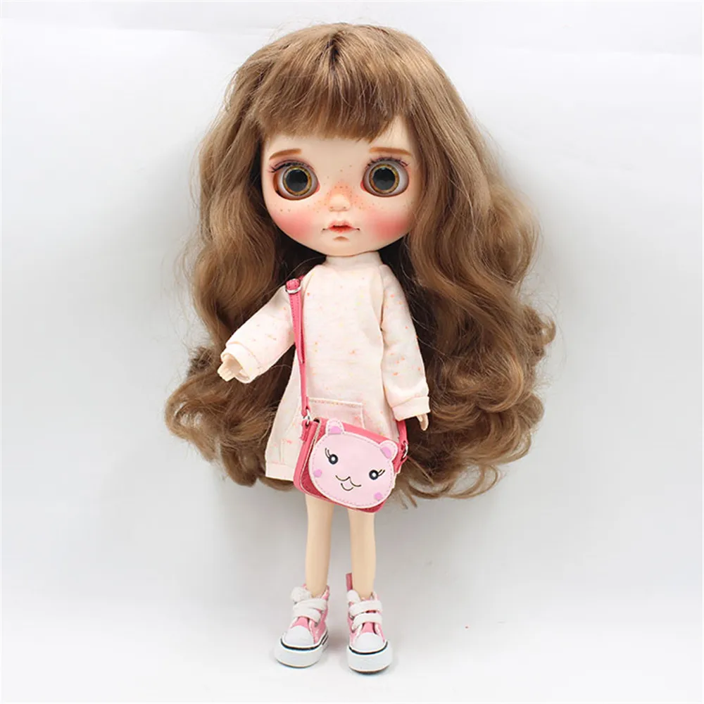 Одежда для кукол blyth цельнокроеное платье подходящая кукла doll 1/6 обычная