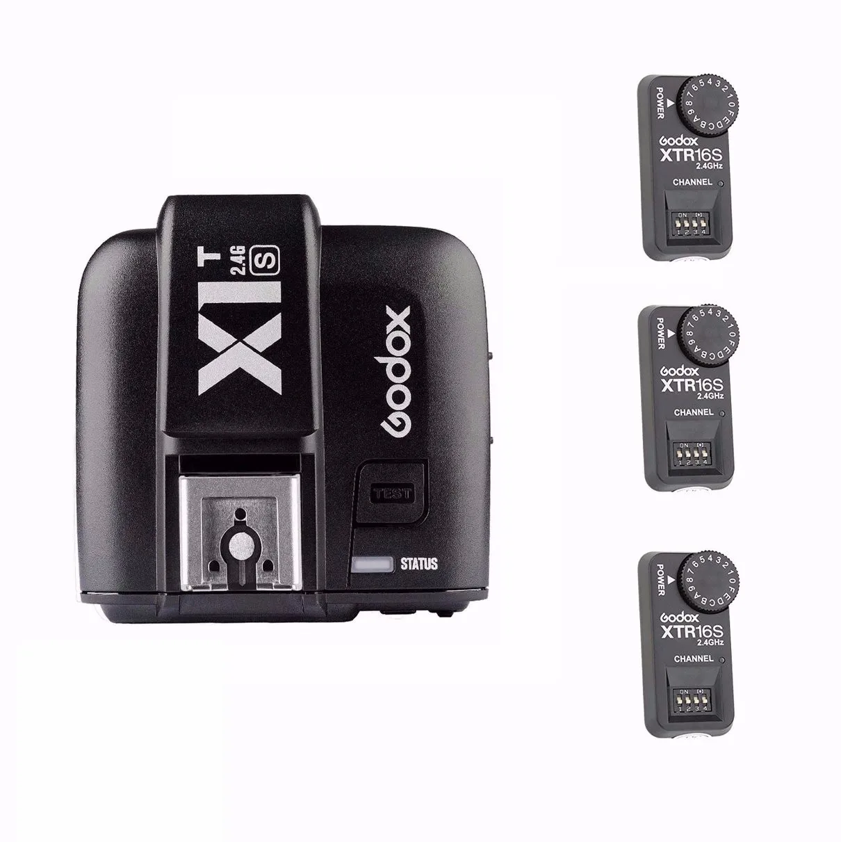 

EACHSHOT TTL X1T-S + 3 x XTR-16S 2,4G беспроводной студийный триггер вспышки или Speedlite для Sony Godox V850 V860N V860C