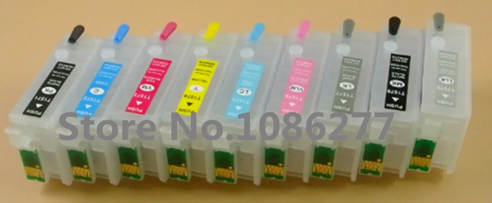 Многоразовые чернильные картриджи с чипом arc для T7601 до T7609 Epson surecolor p 600 p600 sc