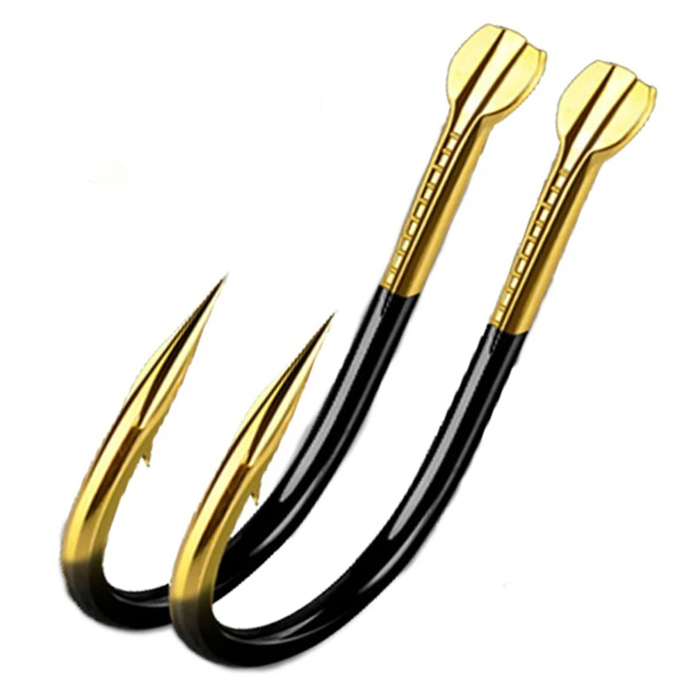 NEW 20Pcs Titanium Alloy Fishing Barbed Hook Worm Bait Holder Fish Tackle Tools | Спорт и развлечения