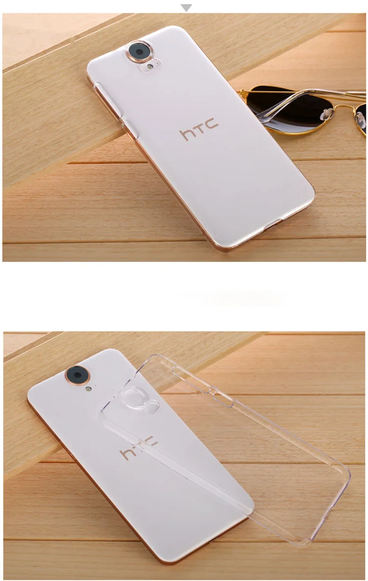 For HTC One E9 case Plus + HTCE9 pw Clear Transparent Mobile Phone Cases Crystal Beauty Hard Shell |