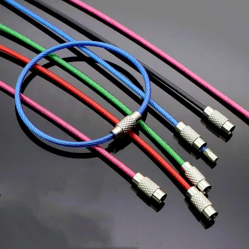 Кольцо для ключей из нержавеющей стали 3 шт./лот|Брелоки| |