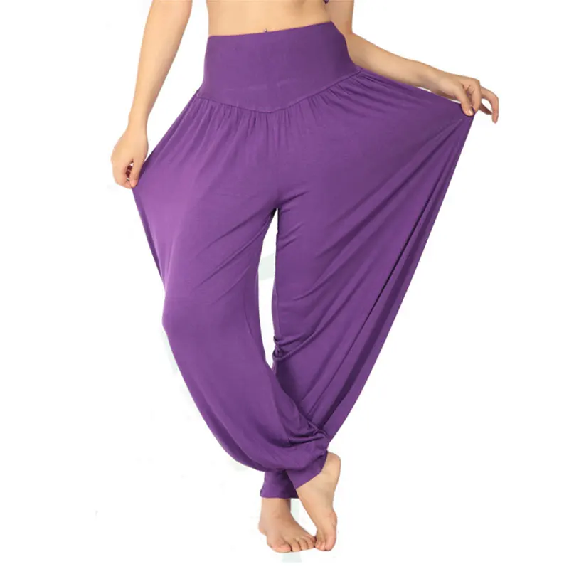 Женские спортивные брюки NANTDANCE из модального полотна для танца живота