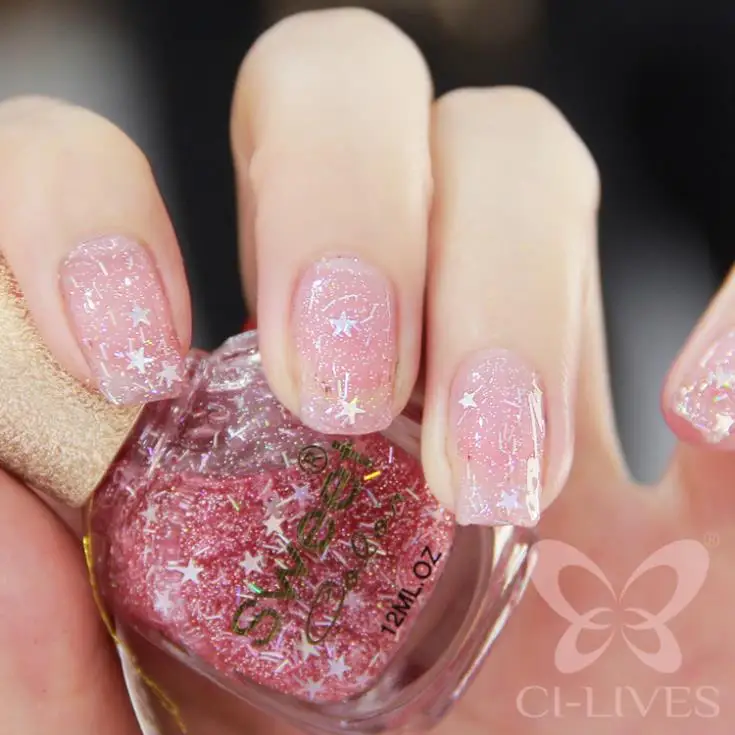 BeautifyNails Sweet color green nail polish Ice Cream Series Twinkle Little Star enamel | Красота и здоровье