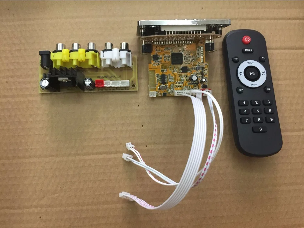 12V стерео музыка беспроводной Bluetooth 4 2 видео декодер плата RM/RMVB FLAC APE BT MP3 JPEG PNG AUX U