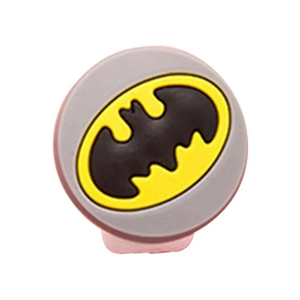 Batman Милый мультфильм USB зарядное устройство для сматывания кабеля защитный чехол для наушников шнур рукав провода крышка линии передачи данных протектор для iphone 7 8 плюс - Цвет: Batman