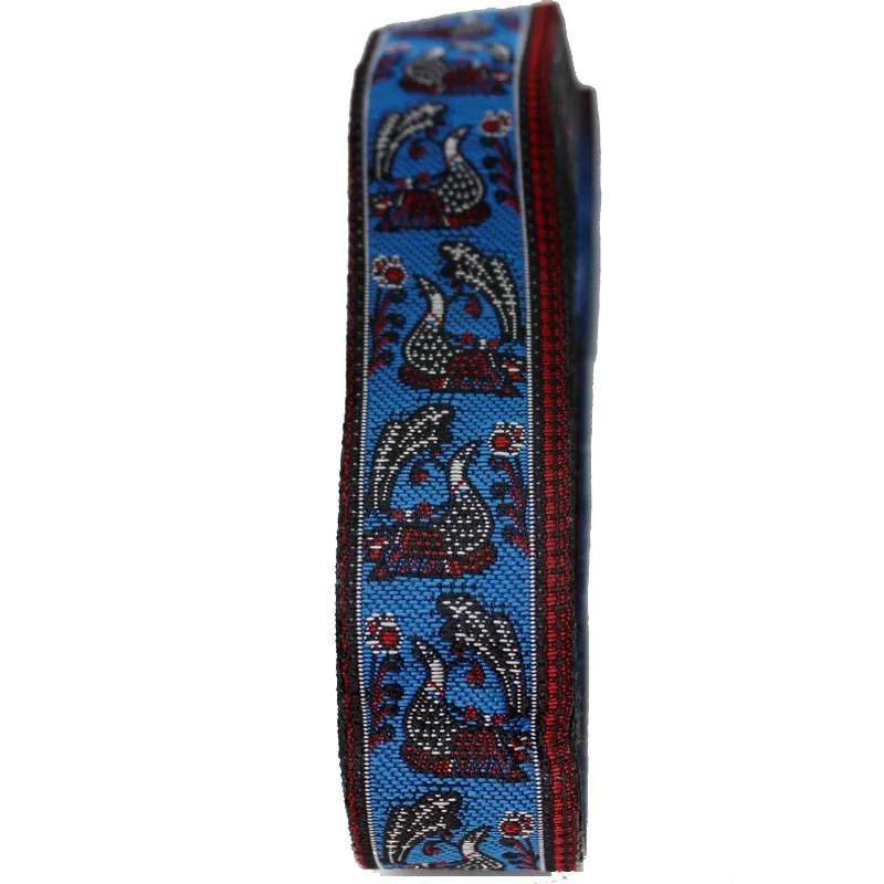 

10yards*2.9cm Chinese Ribbons National Style Digital Peacock Jacquard Ribbon/Webbing DIY Sewing Handmade Curtain Accessories