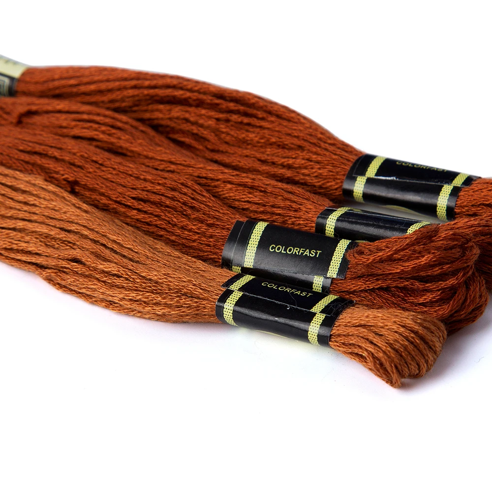 100 шт. премиум цвета радуги вышивка нить нитки для вышивки крестом Браслеты