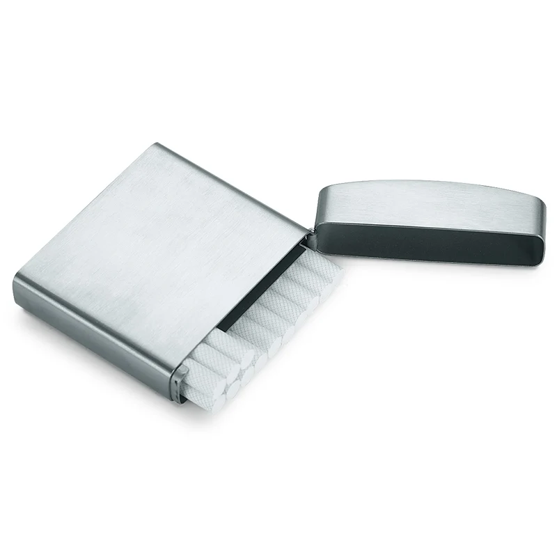 Немецкий современный креативный мужской портсигар джентльмена из нержавеющей