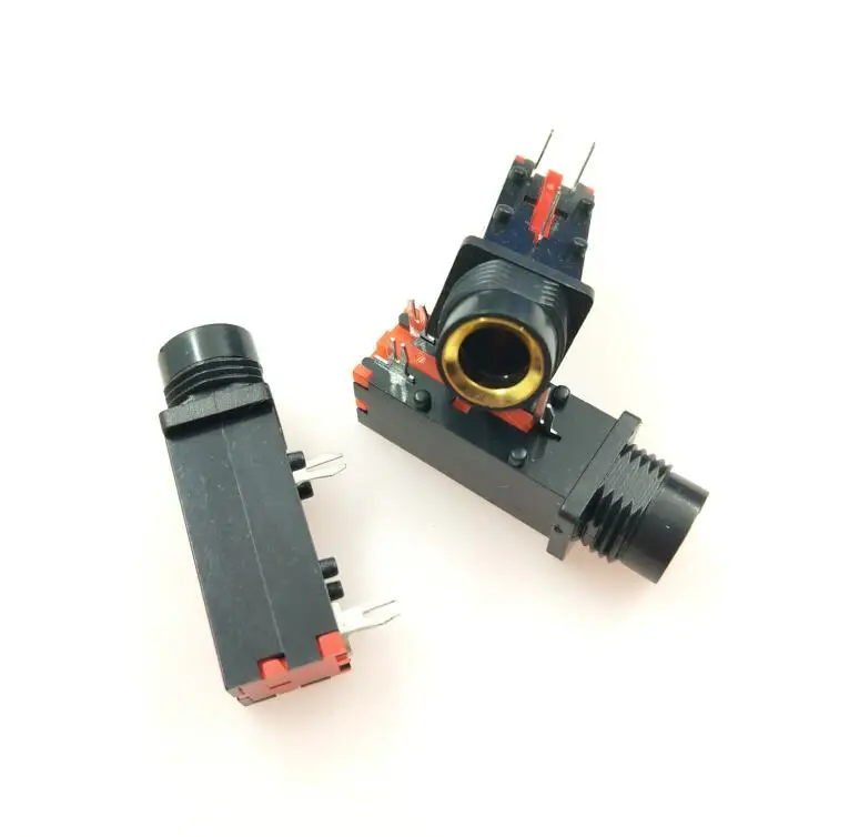 10 шт. аудиоразъем 6 35 мм 3-контактный моно аудио микрофон сварочная линия для