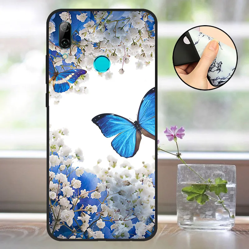 BHD P Smart чехол для Funda huawei P Smart чехол силиконовый мягкий TPU для Coque huawei P Smart POT-LX1 задняя крышка для телефона - Цвет: BHD
