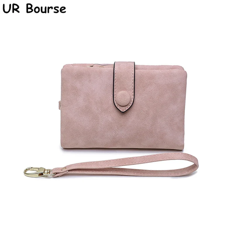 UR BOURSE Женский кошелек большой вместимости Женская кожаная многофункциональная держатель карточек Многокарманный кошелек для женщин с замком.