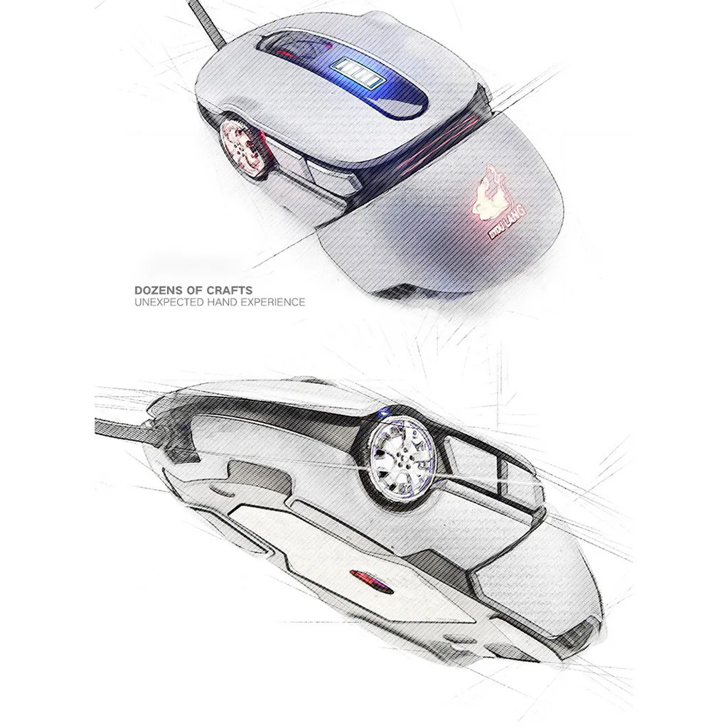 Игровая мышь розовая Механическая RGB подсветка эргономичная мышь игровой компьютер макро Программирование игровая оптика# LR4