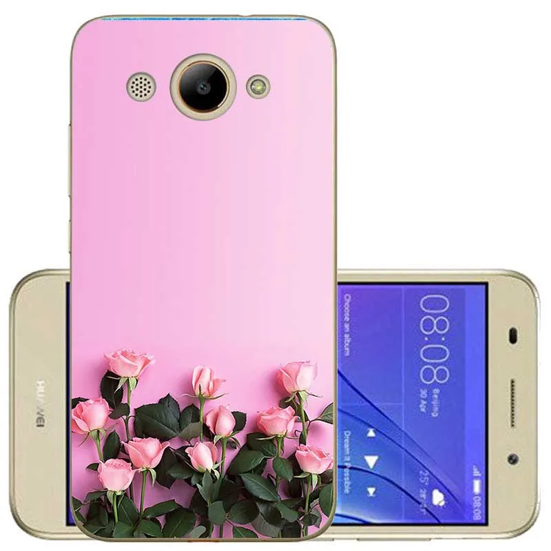 34 Для huawei Y3 чехол мягкий силиконовый huawei Y3 прозрачная задняя крышка 5,0 ''TPU Y 3 защитный чехол на телефон - Цвет: 34