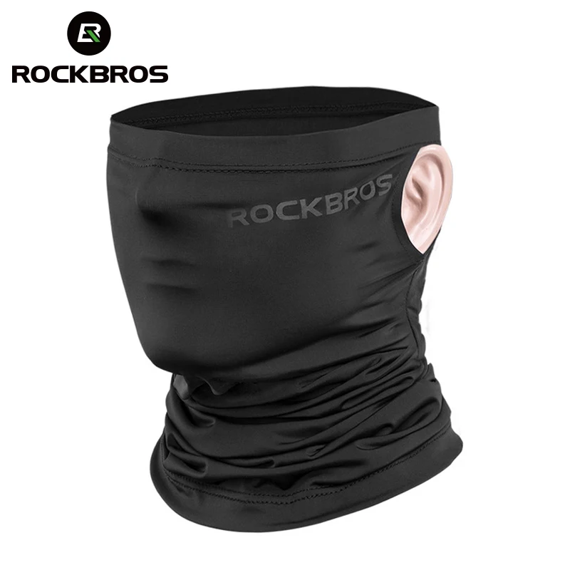 ROCKBROS велосипедная маска для лица анти пот дышащий спортивный шарф УФ