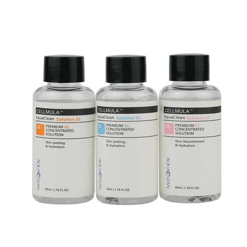 Аква пилинг раствор 50 мл в бутылке Гидра дермабразия Сыворотка для лица Очищение