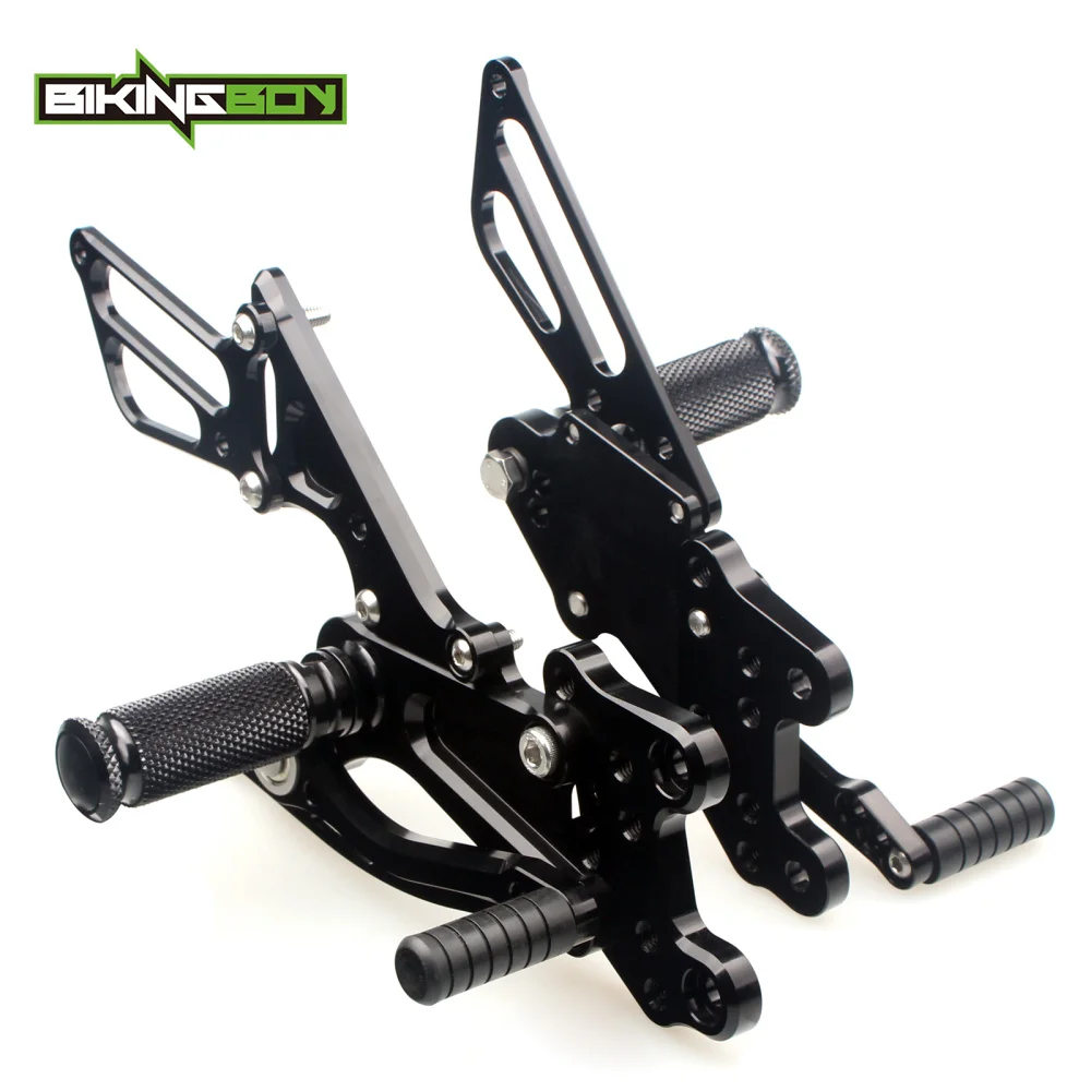 BIKINGBOY полный комплект Регулируемый алюминиевый сплав Rearsets задний опорные