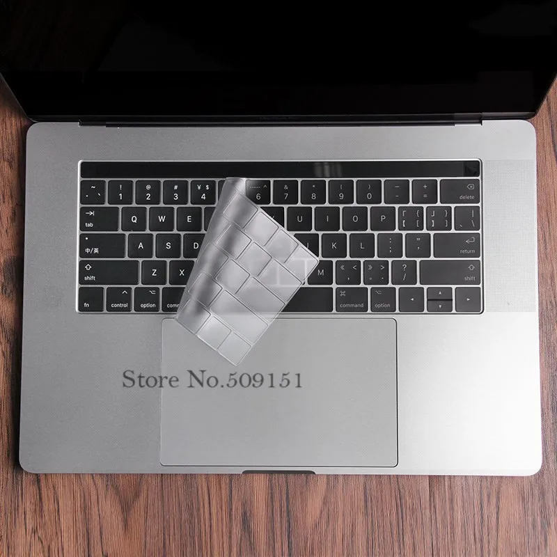 Силиконовый чехол для клавиатуры US новейшего MacBook Pro с сенсорной панелью 13 &quotили