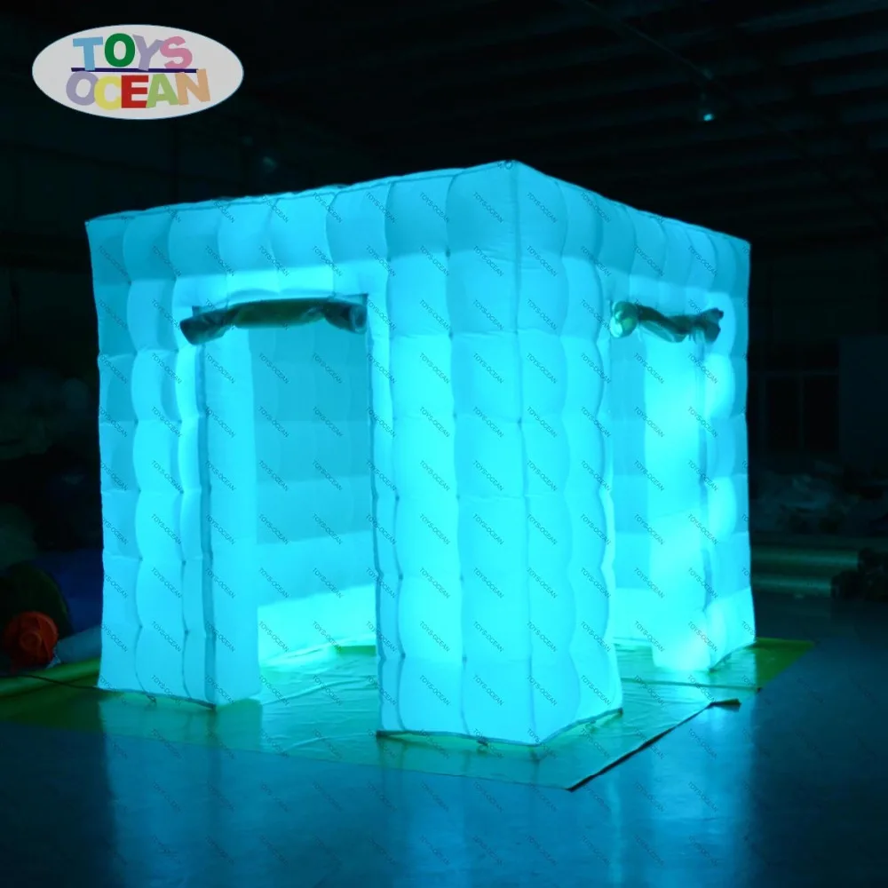 Светодиодная надувная фотобудка кубическая палатка для продажи|inflatables for sale|tent