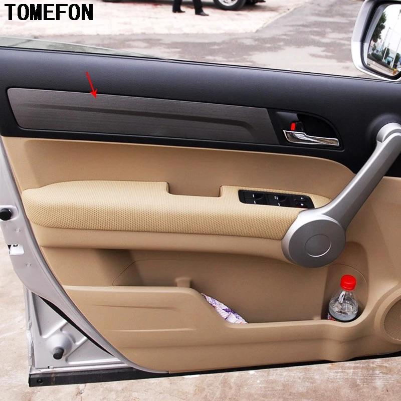 TOMEFON для Honda CRV 2007 2008 2009 2010 ABS специальная краска внутренняя Боковая ручка Стайлинг