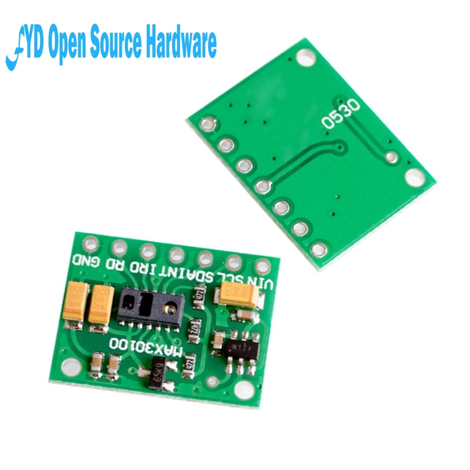 MAX30100 1 шт. низкая мощность MAX30102 сердечный ритм кислородный импульсный пробой для Arduino Замена MAx30100 - Цвет: MAX30100
