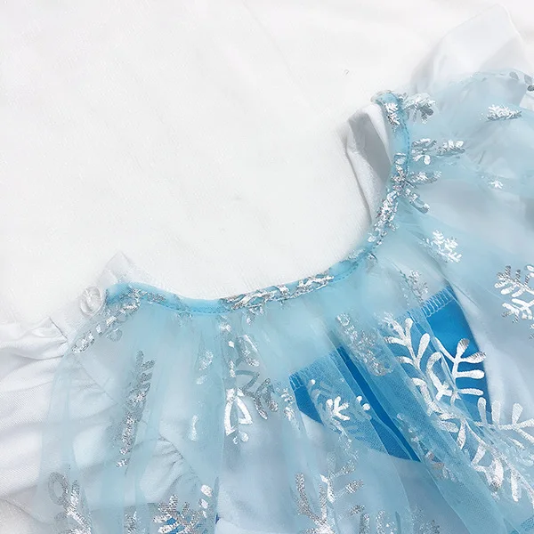 Baby Girls Swimsuit Elsa Costume Lace Toddler Kids Baby Swimwear Bikini+Hat+Cloak+Brooch 4pcs/set Infant Baby Bathing Suits
