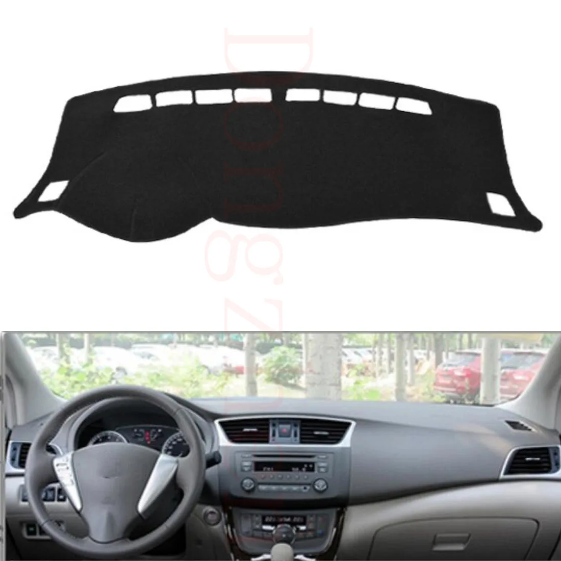 Dongzhen подходят для Nissan Sylphy 2012 до 2016 автомобилей приборной панели крышки Избегайте