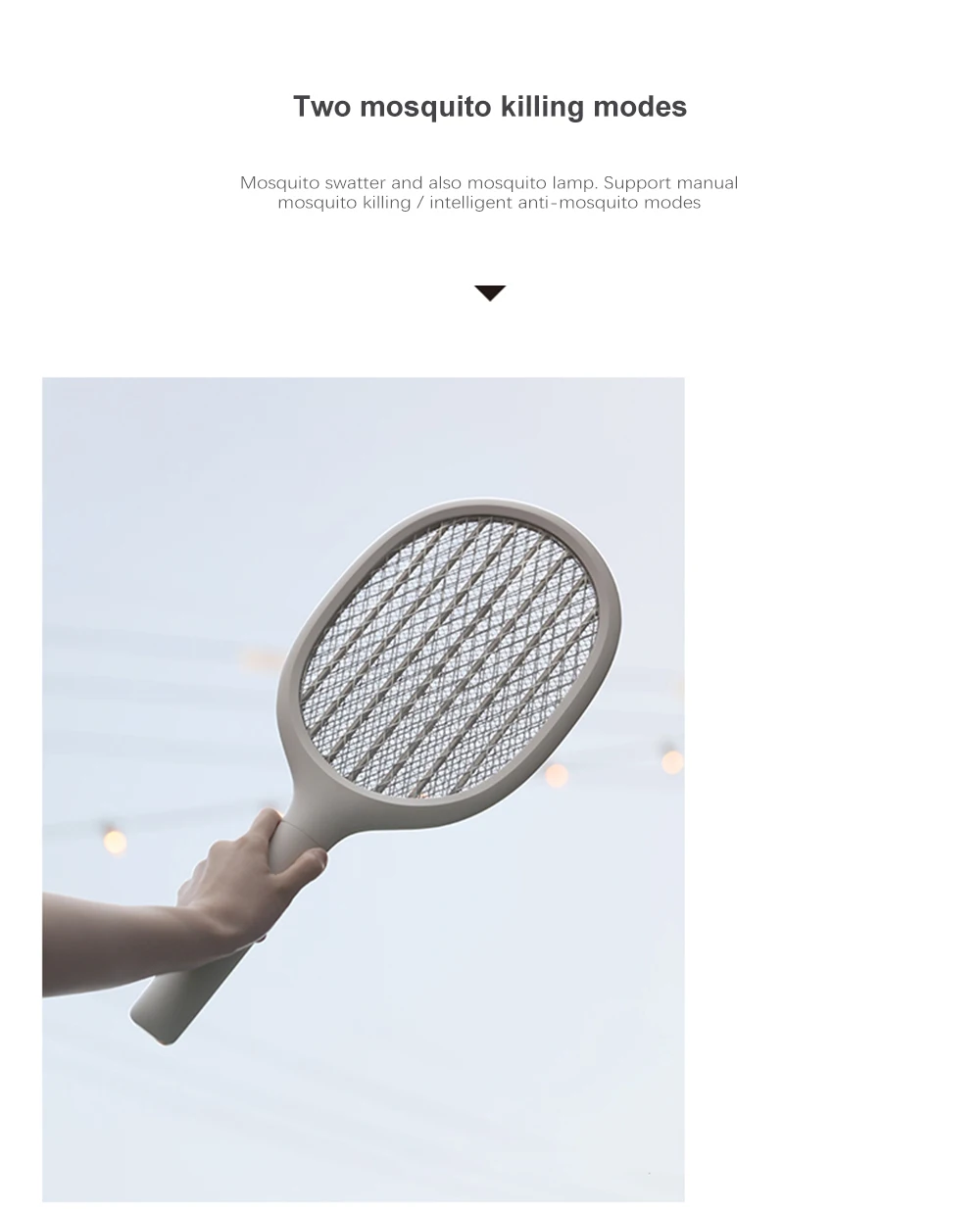 MIJIA SOLOVE электрическая ловушка для комаров P1 Smart Mosquito Killer портативная ловушка для насекомых, мух, насекомых, насекомых, ловушек, уличных, внутренних
