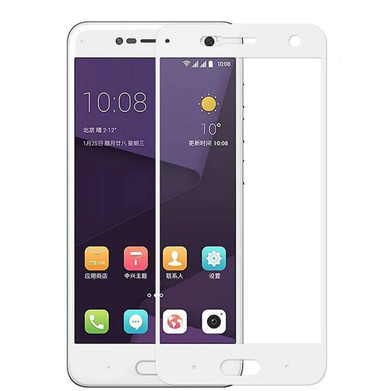 Защитное стекло на полный экран для ZTE Blade V8 Z17 Z11 MINI S закаленное V 8 Z11mini s защитная