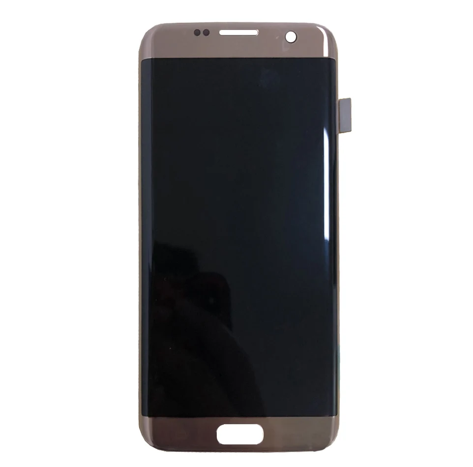 Протестированный ЖК-дисплей для samsung GALAXY S7 EDGE ЖК-дисплей сенсорный экран дигитайзер в сборе для samsung S7 Edge G935 G935F lcd