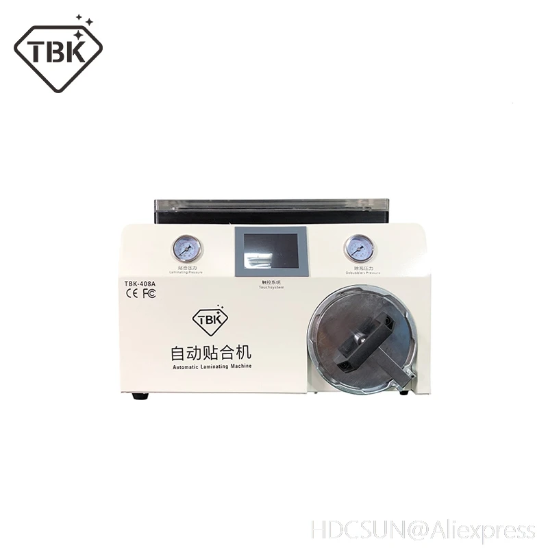 

Newest TBK-408A 15 Inch Vacuum Pump LCD OCA Laminating Machine Debubbler In One Machine For Smart Phone Touch Screen Refurbish