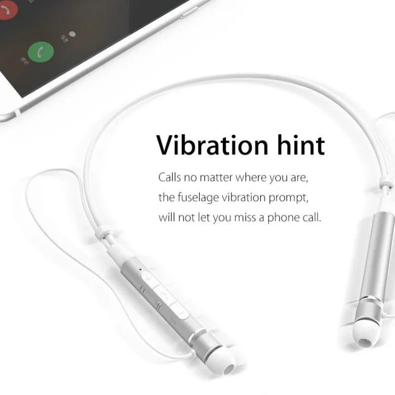 Z6000 bluetooth-гарнитура с шейным ремешком спортивные наушники HIFI Стерео звонки