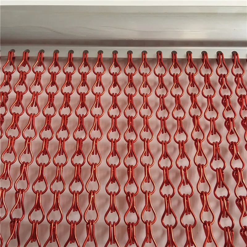 Декоративная алюминиевая цепь для выставочного зала оконная занавеска/дверная