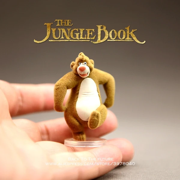 Книга из джунглей Disney кукла-Медведь Балу 6 см экшн-фигурка игрушка модель подарок