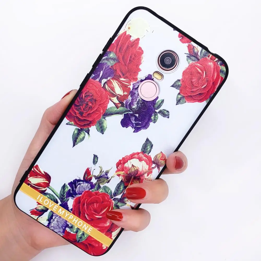 Чехол для Xiaomi Redmi 5 Plus. Ультратонкий Мягкий силиконовый чехол из ТПУ с рисунком Plus