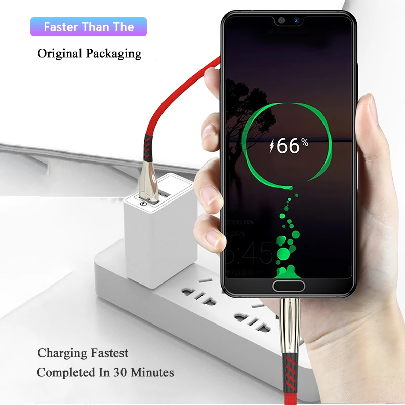 Кабель USB Type C 5 А кабель для быстрой зарядки и синхронизации данных адаптер Xiaomi